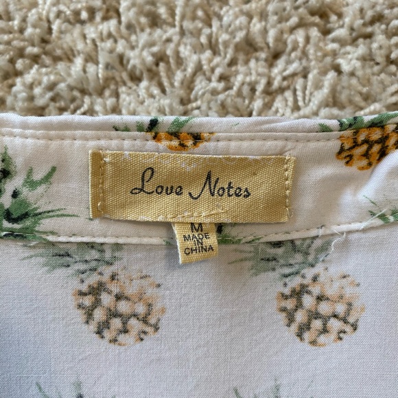 Pineapple Tie Front Shirt - Picture 3 of 3